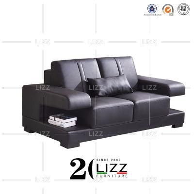 Modern Nordic Sectional Living Room Home Genuine Leather Leisure Sofa