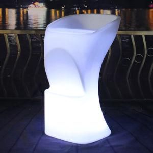 RGB Outdoor Bar Stools LED Counter Height Stools for Event