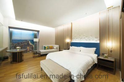 Custom Made Modern Commercial Wooden Hotel Bedroom Living Room Furniture for Apartment