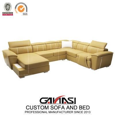 Upholstery Modern Hot Sell Modular European Recliner Leather Sofa