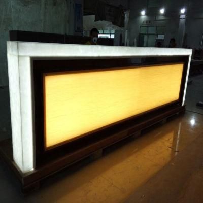 LED Night Club Small Bar Counter Juice Bar Counter Designs