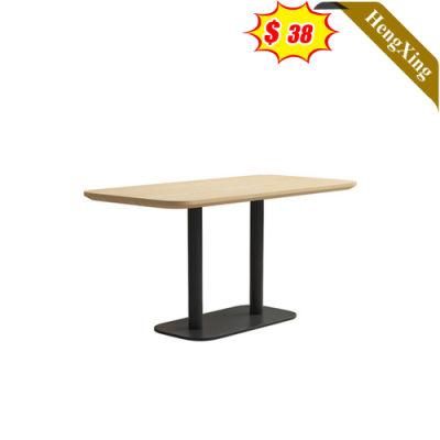 Foshan Modern Factory Price Wooden Base Restaurant Dining Tables Set