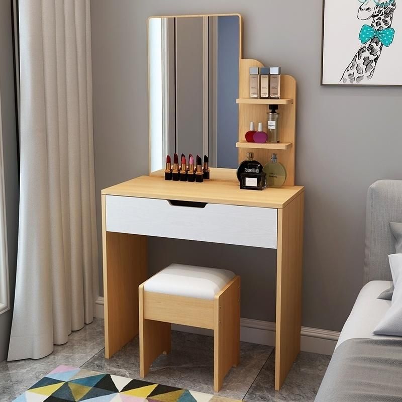 Modern Home Living Room Hotel White Furniture Dressing Table Home Nordic Minimalist Makeup Mirror Bedroom Furniture