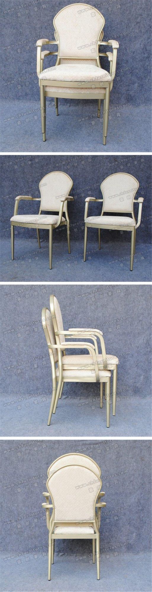 Hot Sale Armrest Dining Chair for Meeting Hall Yc-Af10