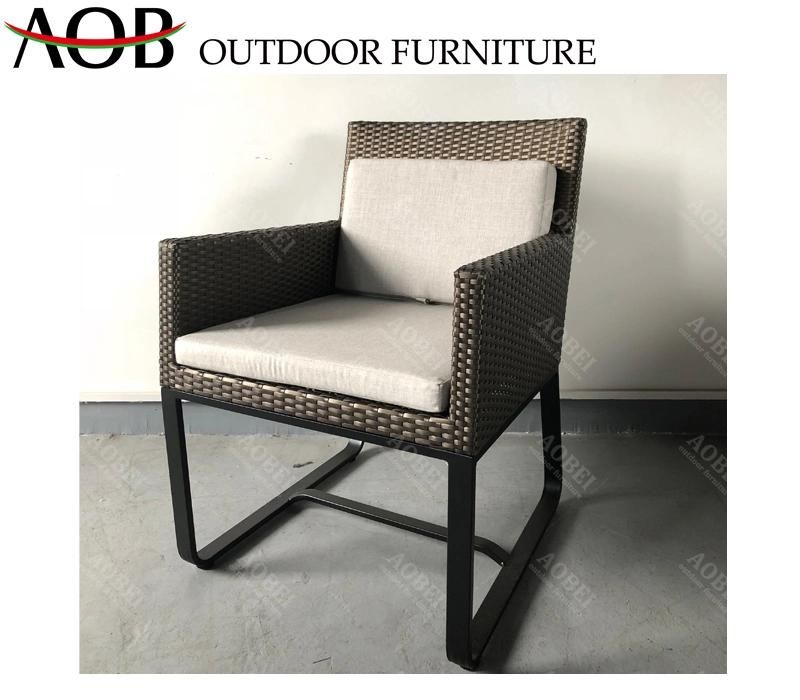 Modern Outdoor Garden Home Hotel Restaurant Bar Patio Hospitality Project Rattan Wicker Dining Chair Furniture