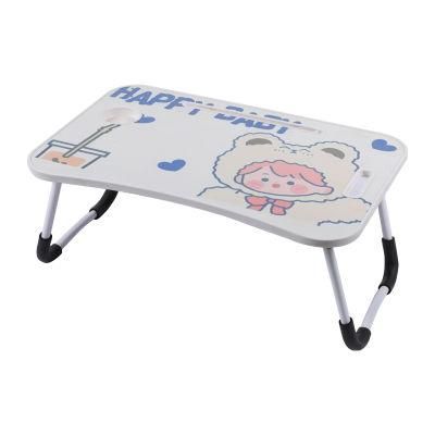 Home Bed Computer Desks Folding Laptop Table with Customers Logo