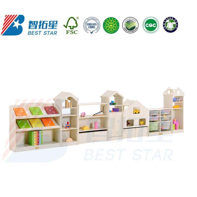 Multi-Function Kindergarten and Preschool Kids Cabinet