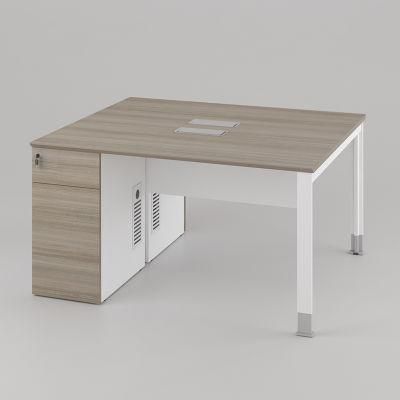 High Quality Modern Design Office Desk Furniture Two Seats Computer Desk