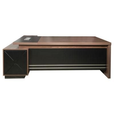 OEM Manager Side Storage Executive Wooden Modern Furniture for Working