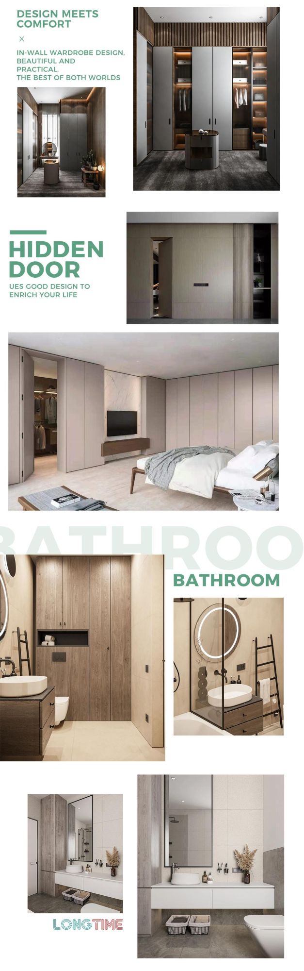 Home Toilet Bathroom Cabinets Living Rooms Waterproof Bathroom Cabinet