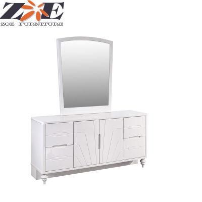 Modern Chinese MDF High Gloss PU Painting Bedroom Dresser