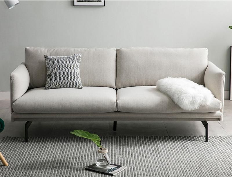 Nova Modern Living Room Furniture Hotel Leisure Corner Double Fabric Living Room Sofa