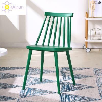 Nordic Style Restaurant Plastic Windsor Chair Leisure Office Designer Plastic Chair