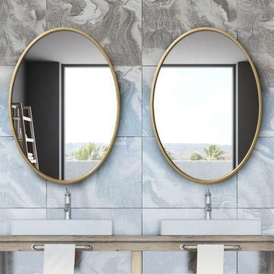 Round Makeup Glass DIY Large Dressing Mirror for Bedroom with High Quality