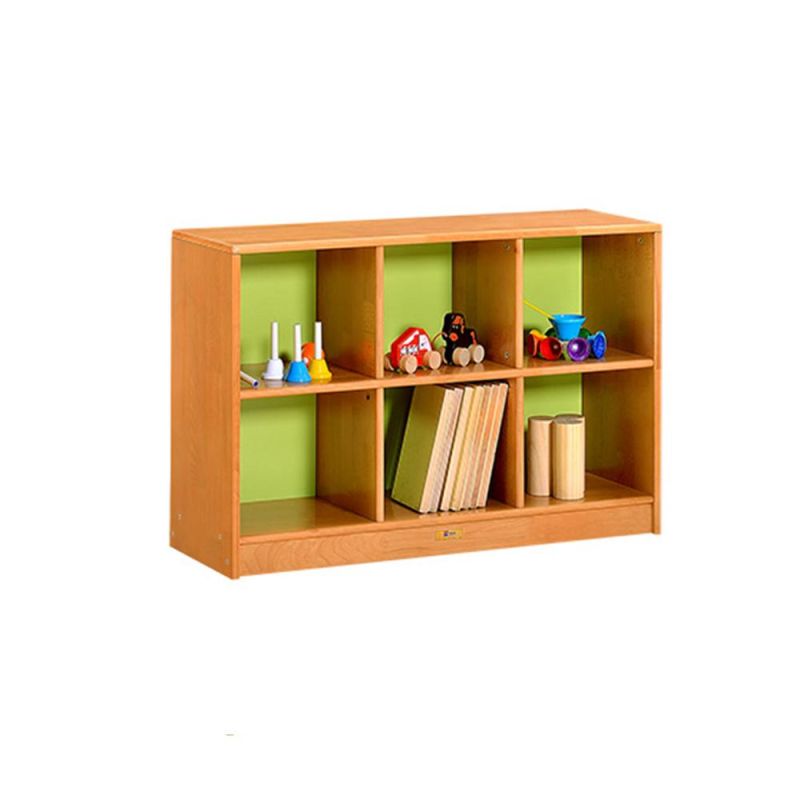 Room Book Shelf and Rack, Day Care Furniture Cabinet, Preschool and Kindergarten Nursery School Kids Cabinet, Play Furniture Toy Wood Cabinet