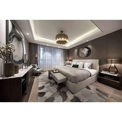 Contemporary Master Bedroom Furniture Full Set Luxury Hotel Villa Furniture