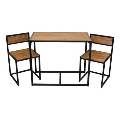 Fashionable Design Space Saving Wood Table Set Home Furniture