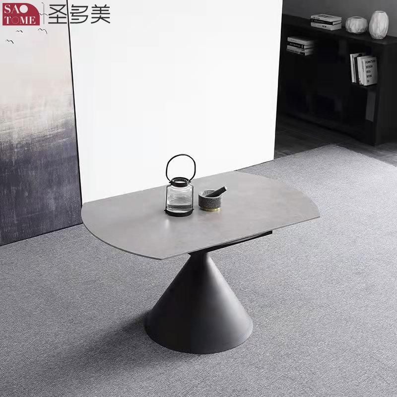 Modern Style Southeast Asia Sophisticated Design Extendable Dining Table Good Metal Slate Dining Table