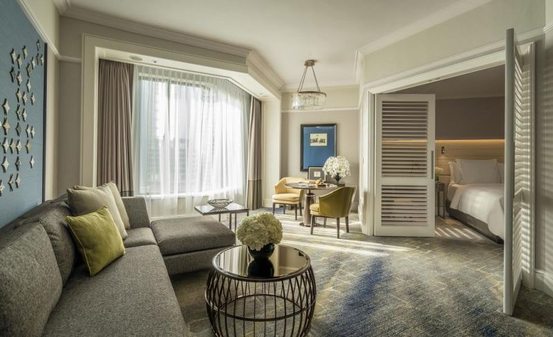 Custom Hotel Bedroom Furniture with Hospitality Furnishing Set