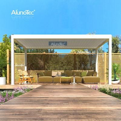Modern Style DIY AlunoTec Solid Plywood Box Packing Easy Assembled Freestanding Electric Gazebo