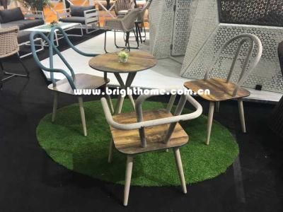 Modern Design Aluminium Wicker Outdoor Dining Furniture