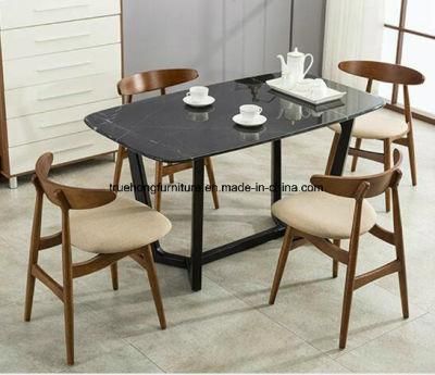 Solid Timber Reataurant Furniture Dining Chair Dining Table in Solid Wood Simple Design Good Quality Dining Furniture
