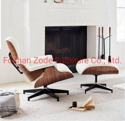 Zode European Style Home Office Recliner Sofa Leisure Chair Lounge Chair Living Room Chair with Ottoman Set