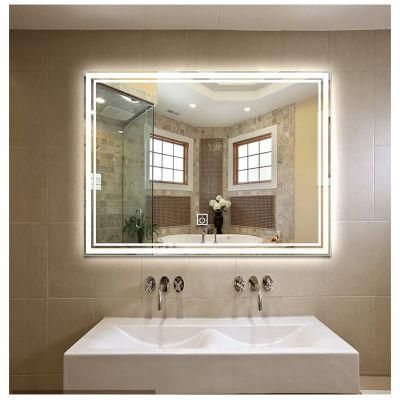 Top Seller 2021 Vanity LED Lighted Travel Makeup Mirror Desktop Magnified Make up Mirror