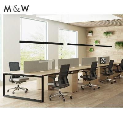 Factory Table Metal Frame Desk System Station Office Furniture