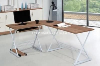 Modern Style L-Shaped Office Corner Computer Desk Gaming Workbench Home Study Room Furniture