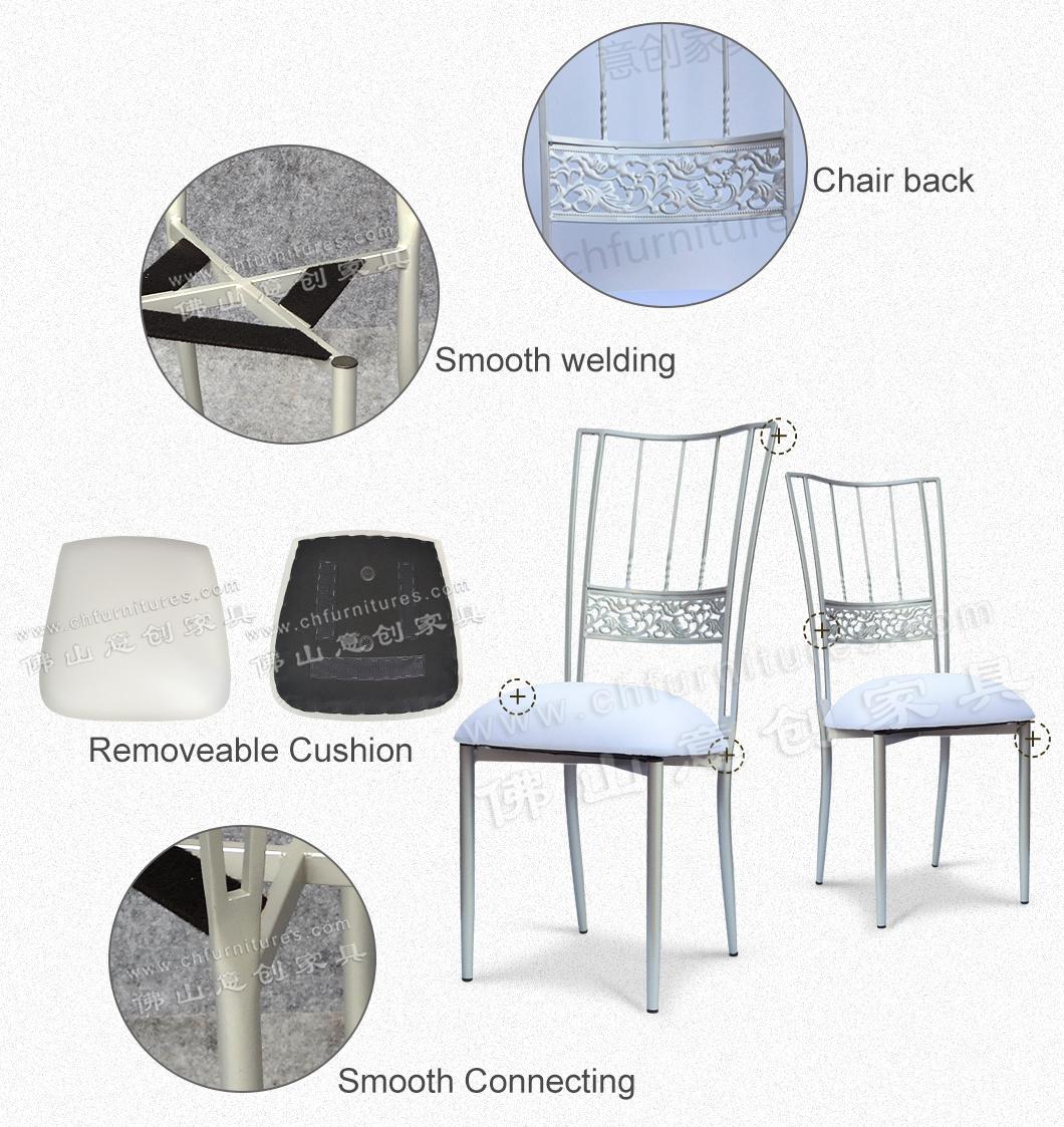 Yc-A51-02 USA Wholesale White Wedding Reception Chair