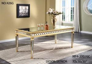 SGS Long Dining Table Mirror Furniture