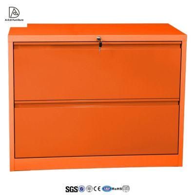 Modern Lateral Office Filing Cabinets with Lock and Storage Shelves