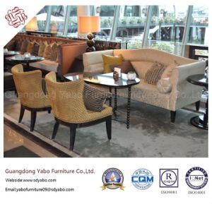 Smartness Hotel Furniture with Lobby Lounge Sofa Set (YB-B-3)