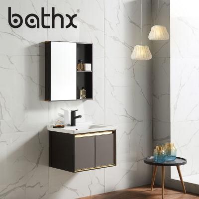 Modern Style Guaranteed Quality Space Save Furniture Fancy Wall-Mounted Bathroom Withvanities Color Basin Cabinet