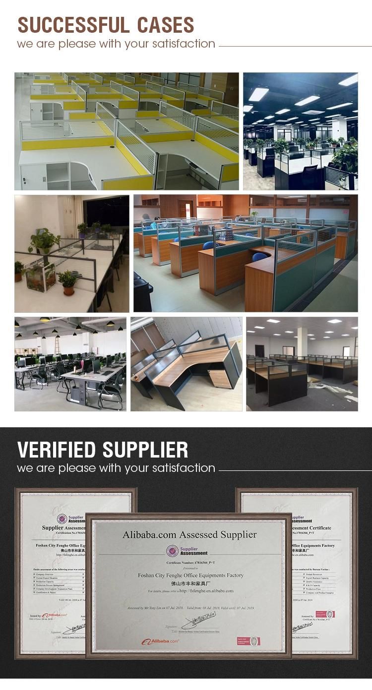 Modern Office Furniture L Shaped Call Center Cubicle Workstation Table
