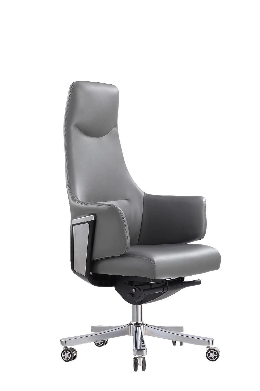 High Quality Furniture Leather Luxury Multi Functional Modern CEO Manager Swivel Office Executive Computer Chair