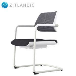 Fixed Without Armrest Zitting N Seating K=K Export Standard Carton Plastic Meeting Chair