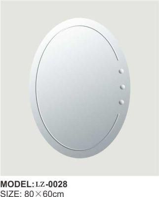 Oval Bevel Frameless Bathroom Cabinet Furniture Bathroom Mirror