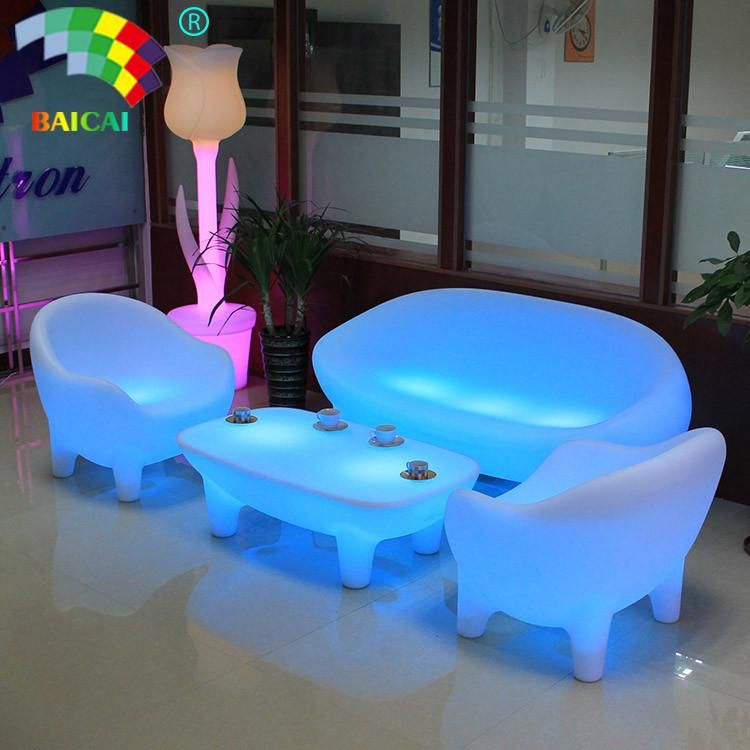 LED Sofa Set for Nightclub LED Furniture
