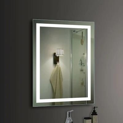 4mm Silver Mirror Aluminum Structure CE Approved Accessories LED Mirror for Bathroom Wall Mount