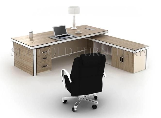 Popular Wooden Tables Cheap Price Office Big Lots Computer Desk (SZ-OD346)