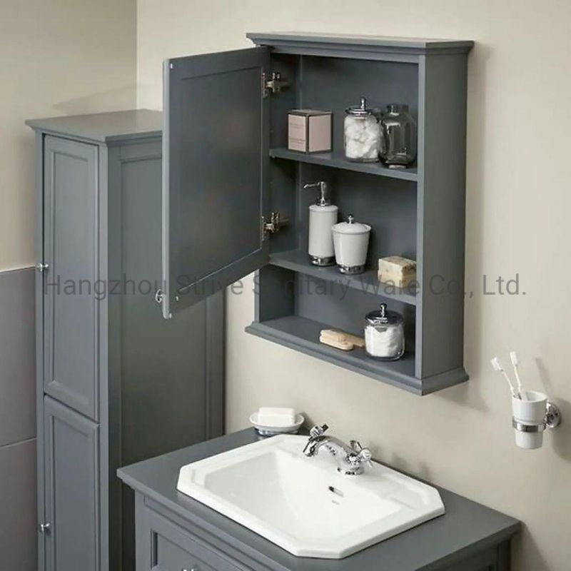 Plywood Mirror Wall Cabinet Bathroom Medicine Cabinet