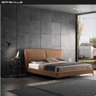 Modern Home Furniture Wall Bed King Bed Queen Bed Double Bed with Metal Leg Gc2015b