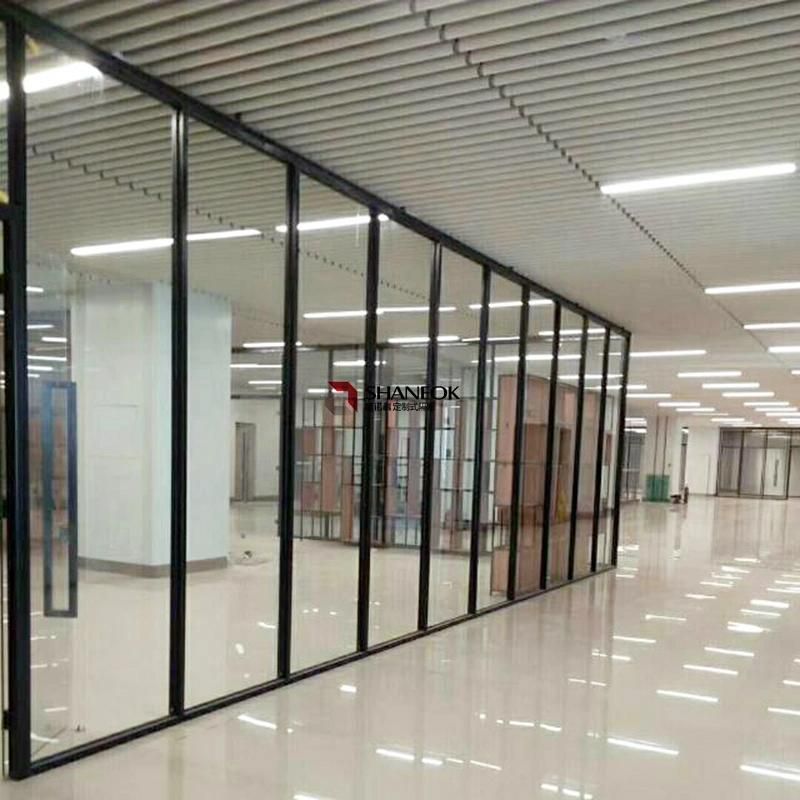 Aluminum Frame Single Glazed Partition for Office Meeting Room