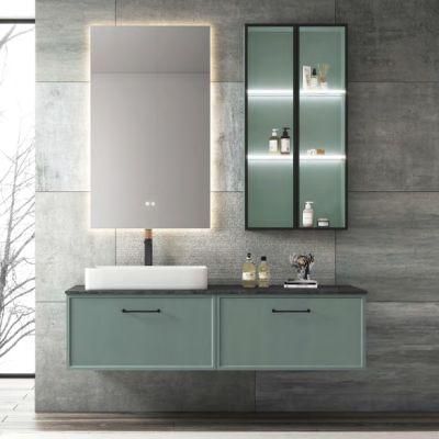 American Like Modern Custom Paint Bathroom Furniture with LED Mirror