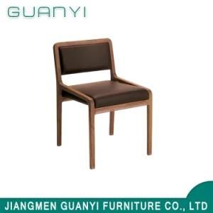 2019 Modern Wooden PU Leather Dining Sets Restaurant Chair