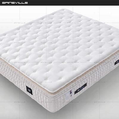 Customized Furniture Pocket Spring Hotel Double Bed Bedding Mattress for Bedroom Set Gsv967