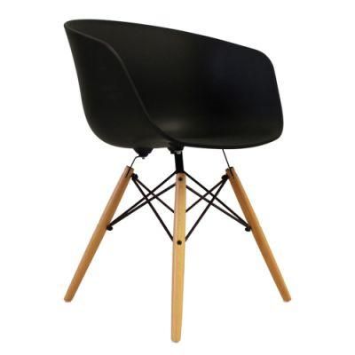 Hot Modern Style Black Dining Chair Plastic Chair Outdoor Chair
