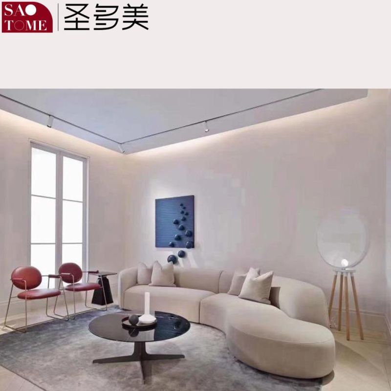 Modern Home Living Room Furniture High Quality Bubble Stretch Cloth Sofa